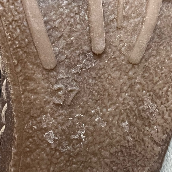 Artica Brown Leather Wedhe Heel Boots Size 37 - Picture 7 of 10